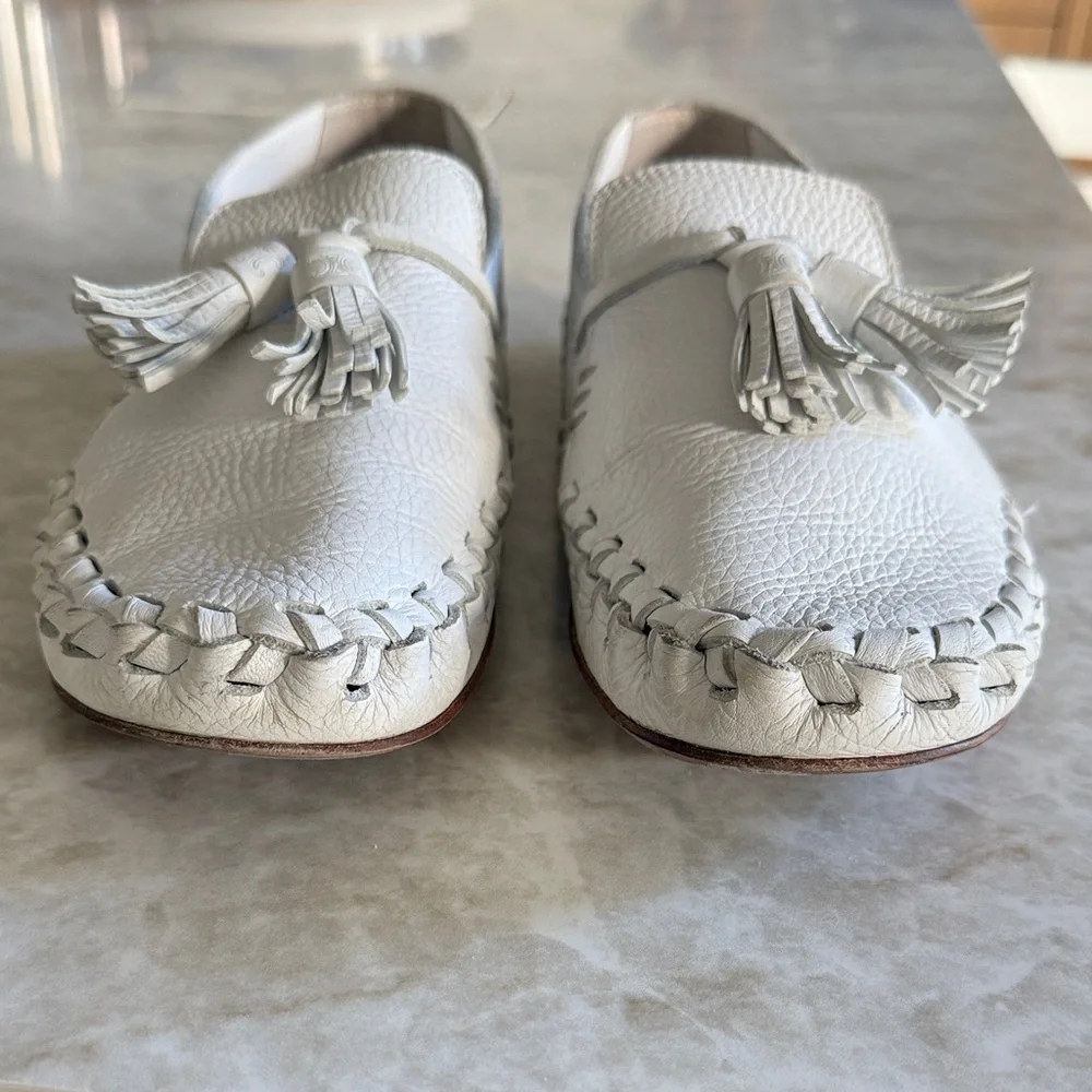 Celine Marlou White Moccasin - Picture 7 of 7